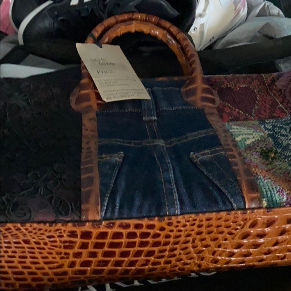 No Diet Denim Jean Bag from Clever Carriage Co.